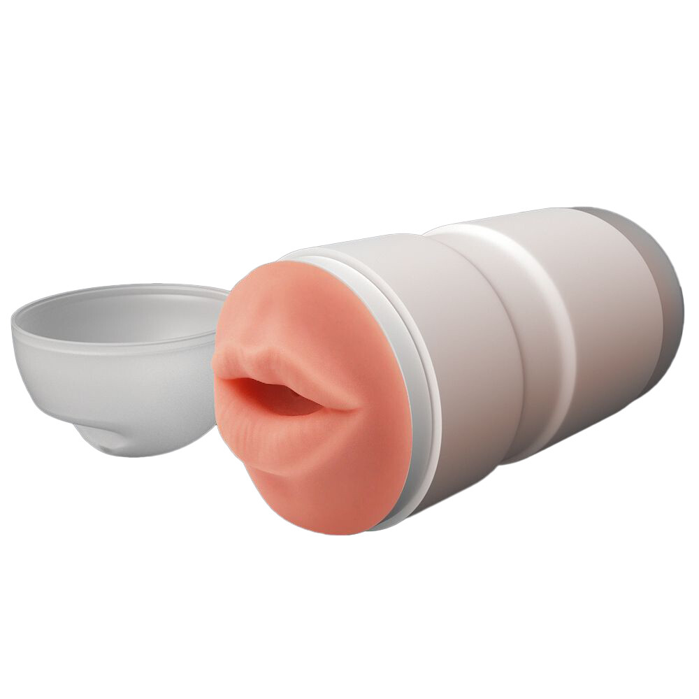 Masturbatore Sexy Mouth Vibro - immagine 3