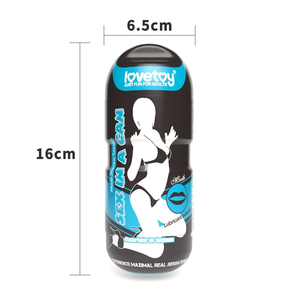 Masturbatore Sexy Mouth Vibro - immagine 5
