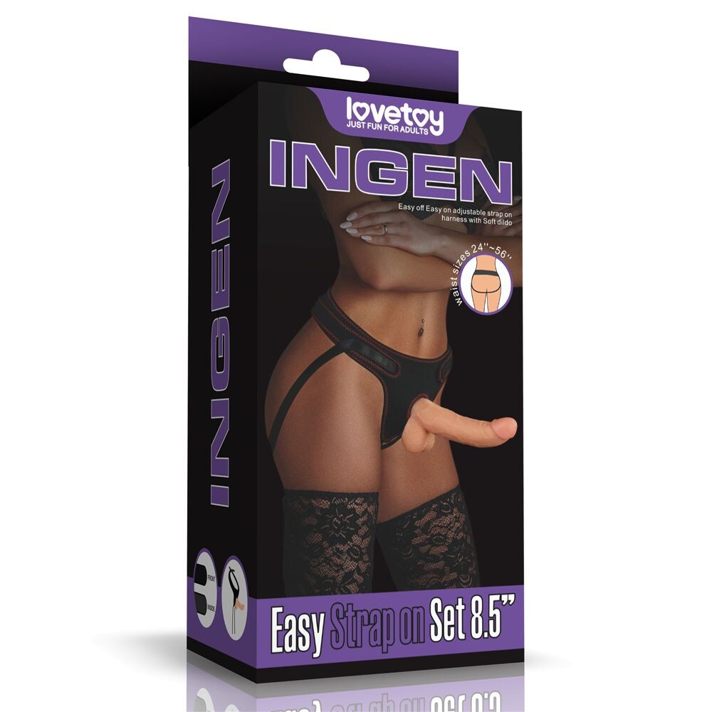 Strap on Delicious 21,5 cm - immagine 5