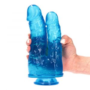Dildo Doppio Jelly Romolo e Remo 20,5 cm