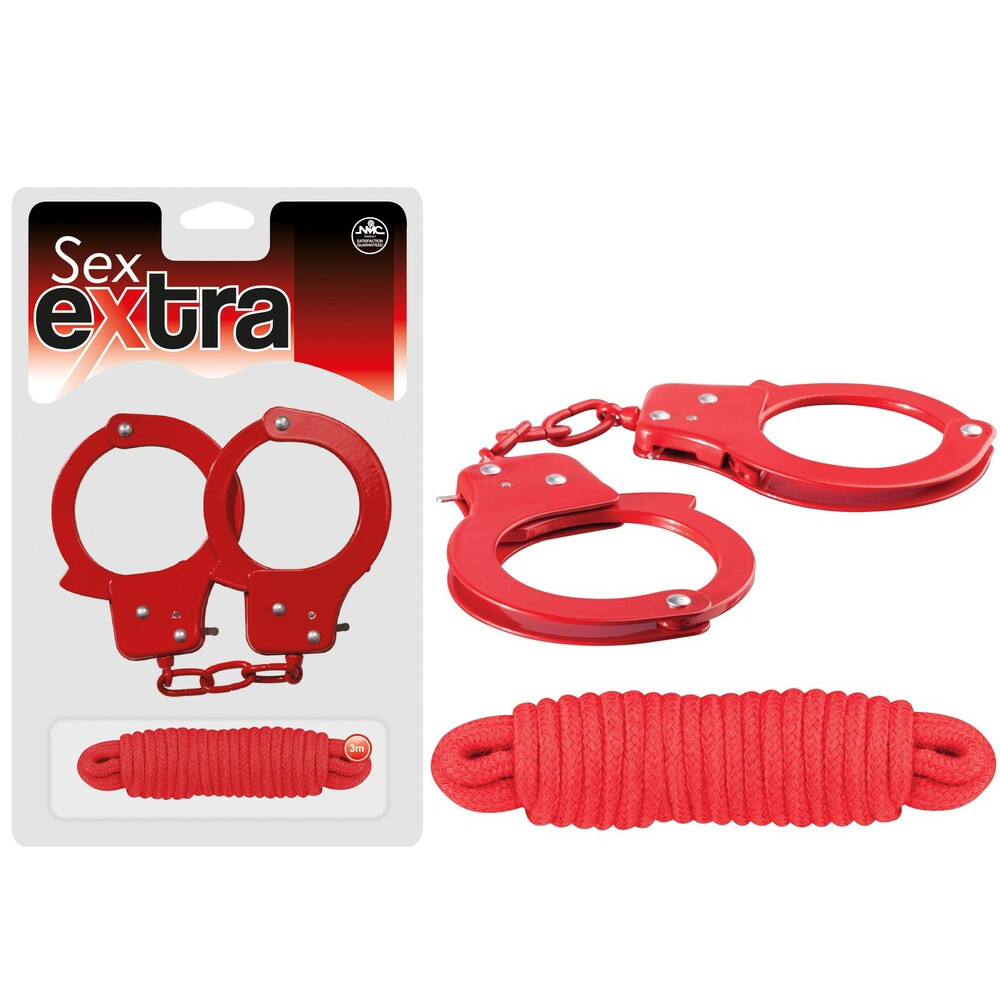 Manette Sexy e Corda Bondage Sex Extra 3 m