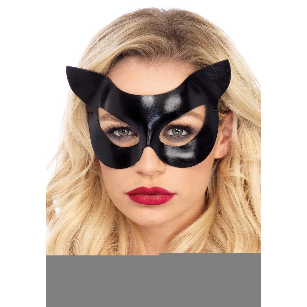 Maschera Sexy Vinyl Cat - immagine 2