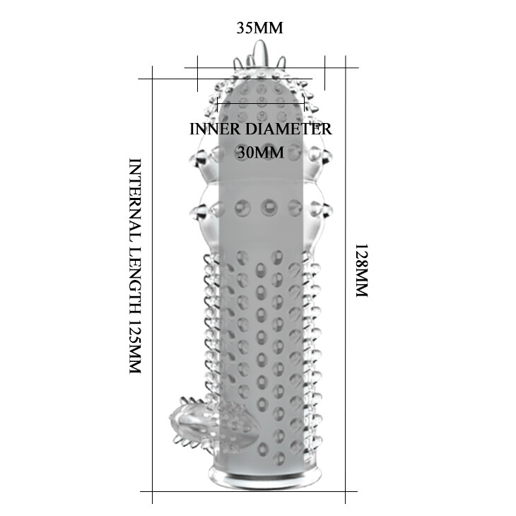 Guaina e Prolunga Pene Sleeve Flail 12,8 cm - immagine 4