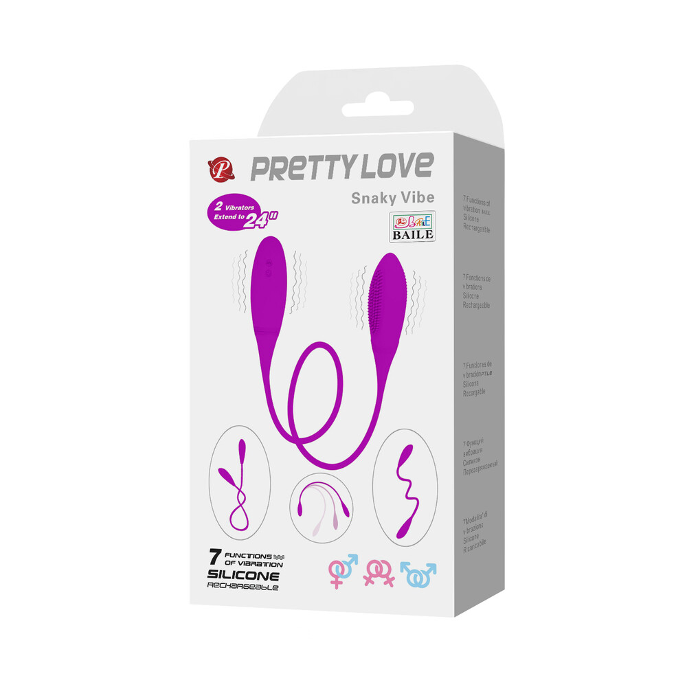 Vibratore Doppia Stimolazione Snaky - immagine 10
