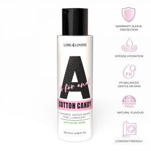 Lubrificante Anale A is for Cotton Candy 120 ml