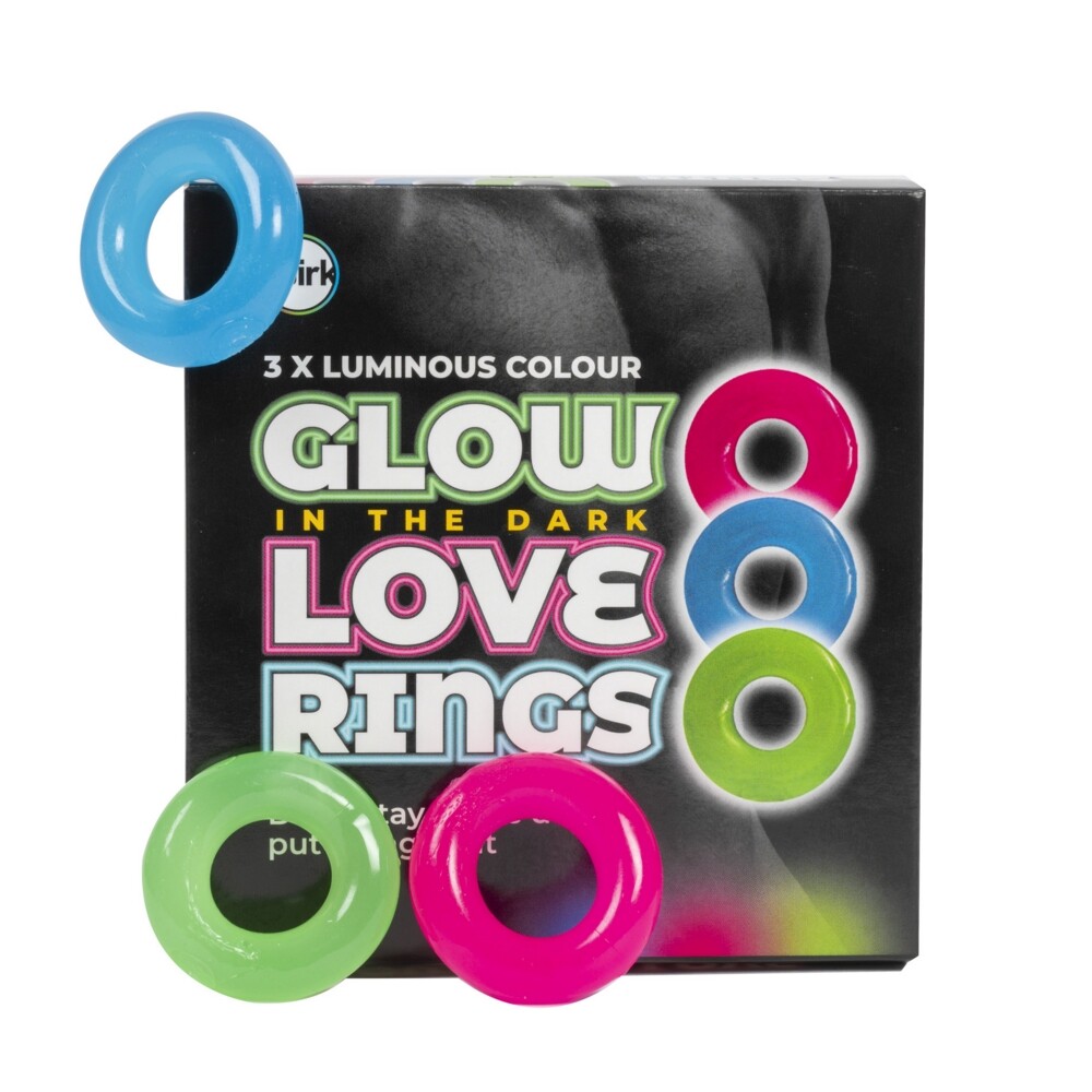 Anelli Fallici Glow In The Dark Love - immagine 3