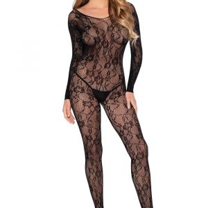 Tuta Sexy Lace Nero