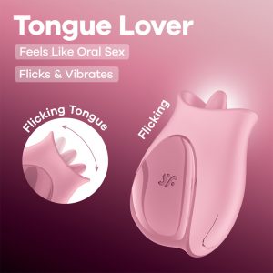 Vibratore Clitoride Tongue Lover