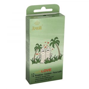 Preservativi Stimolanti Amor Wild Love 12 pz